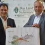 Landeshauptmann-Stellvertreter Michael Schickhofer (li) und Bundesrat Armin Forstner (re) präsentierten einen Gesetzesentwurf zur nachhaltigen Regionalentwicklung