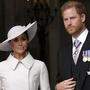 Der britische Prinz Harry (37) und Herzogin Meghan (40) 