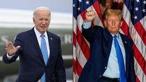 Joe Biden und Donald Trump bestimmten über die letzten Jahre die US-Politik - nun ist das Ende einer Ära gekommen 