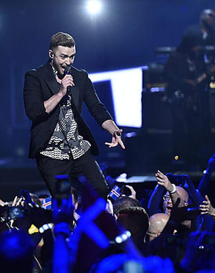 Der eigentliche Knaller: Justin Timberlake 