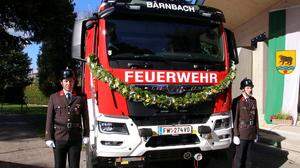 Die Gemeinde Bärnbach unterstützte den Ankauf des neuen Löschfahrzeuges