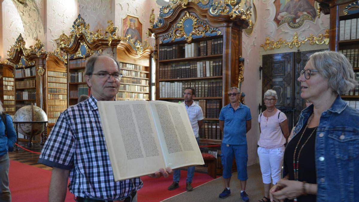 Franz Rechberger bietet einen besonderen Blick hinter die Kulissen