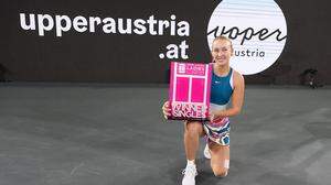 Anastasia Potapova holte im Februar in Linz den Titel 