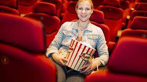 Noch gibt es in der CineCity in Klagenfurt keine Besucher, Elisabeth Laas freut sich aber schon, dass sich das bald ändert