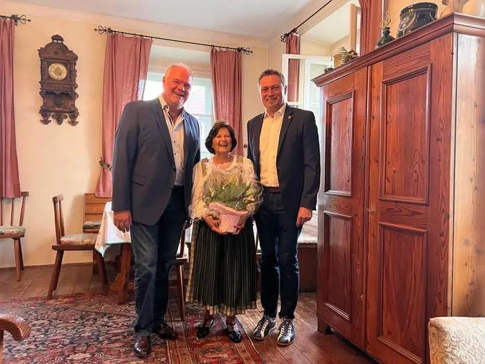 Adelheid Walcher feierte kürzlich ihren 95. Geburtstag