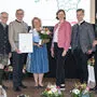 Sigrun Hüttner bei der Verleihung der Goldenen Wirtinnenrose