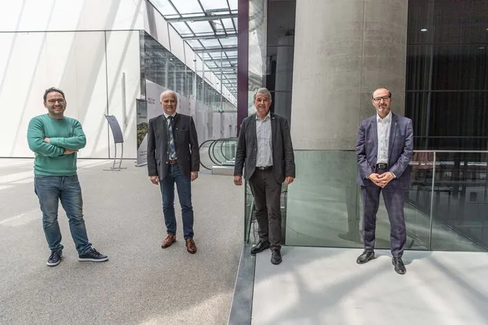 Stefan Potzinger, Johann Seitinger, Werner Luttenberger und Michael Gradischnig (v.l.)