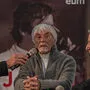 Auch Bernie Ecclestone (mitte) sprach zur Eröffnung des Jochen-Rindt-Platzes.