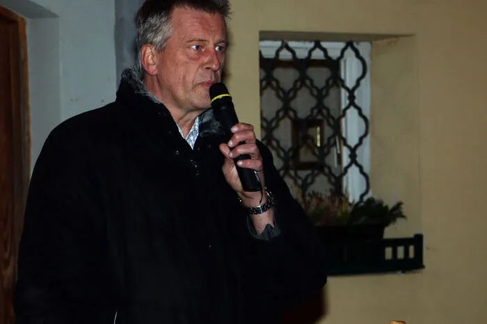 Bürgermeister Wolfgang Rosenkranz begrüßte die Besucher.