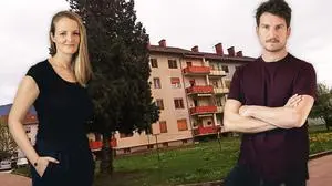 Das Architekten-Duo Michael und Yvonne Lammer gestaltet die Wohnhäuser am Koligweg neu