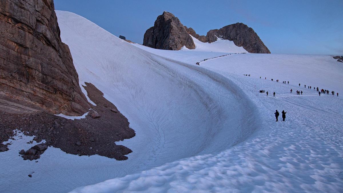 Landschaftsoper "Signal am Dachstein", organisiert von La-Strada