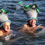 Die Schwimmer waren bestens gelaunt