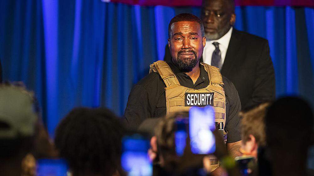 Tränen und Chaos bei Kanye Wests Auftritt 