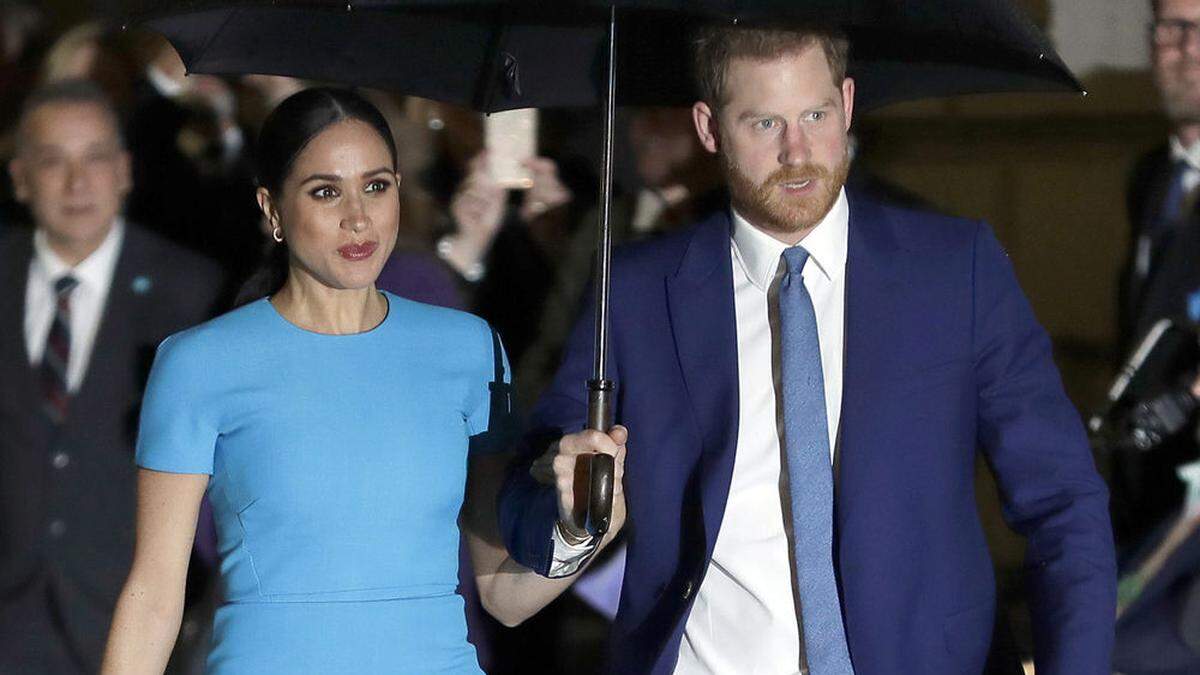 Geben ihre Schirmerrschaften auf: Meghan und Harry