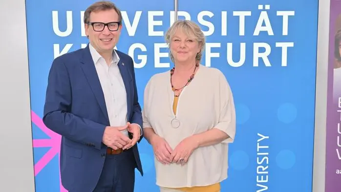 Leiten das neue Universitätszentrum: Ruth Lerchster und Erich Schwarz