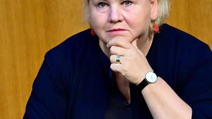 Sozialministerin Korinna Schumann (SPÖ) am Mittwoch im Nationalrat