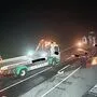 Der Abschleppdienst unterstützte die Feuerwehr bei der Bergung der Fahrzeuge