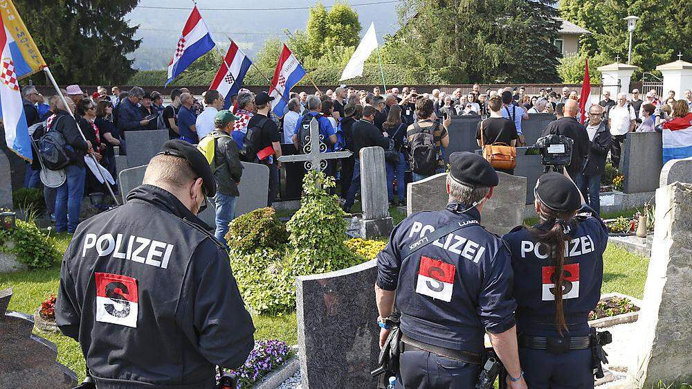 Bei Gesetzesverstößen wird rigoros durchgegriffen, kündigt die Polizei im Vorfeld des Treffens auf dem Loibacher Feld an