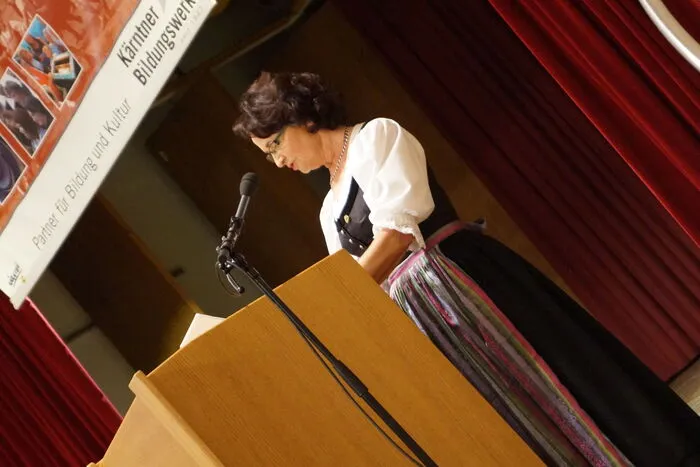 Irmgard Dreier eröffnete den Abend