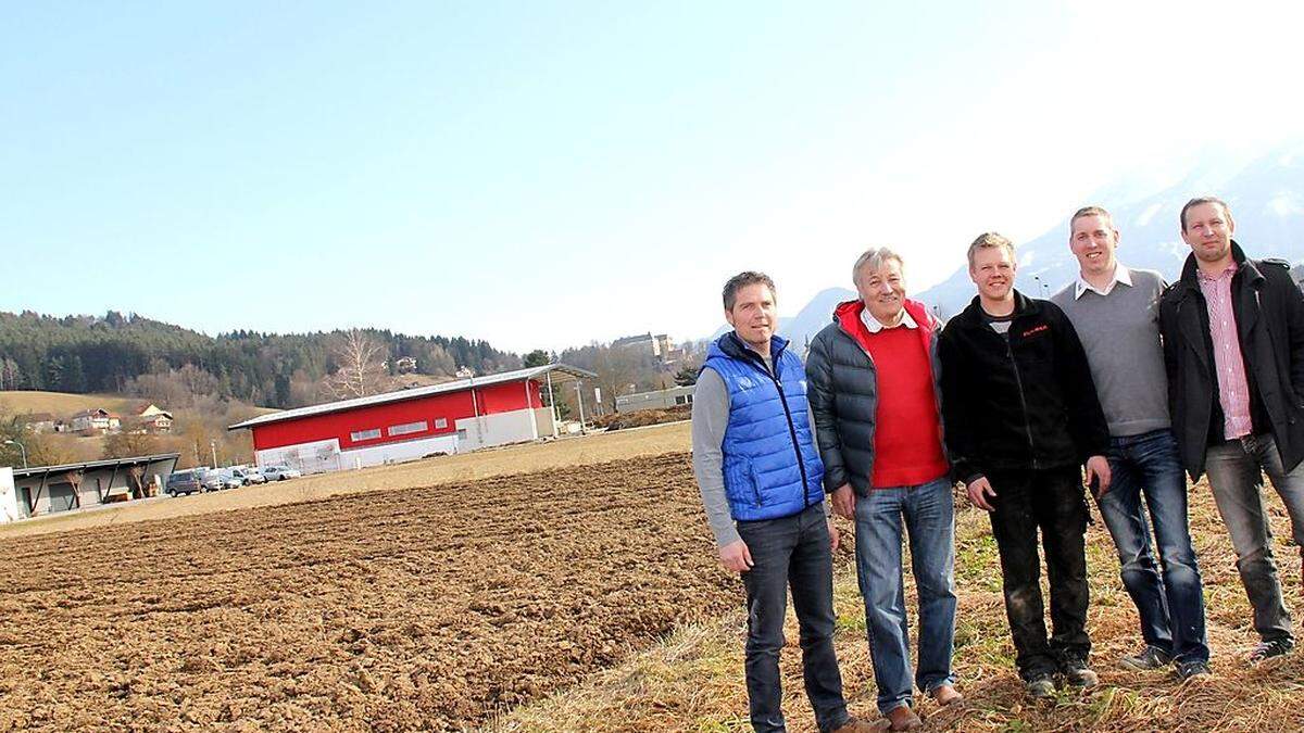 Martin Polesnig, Stefan Visotschnig, Gerald Radocha, Andreas Miklin, und Albin Jelen