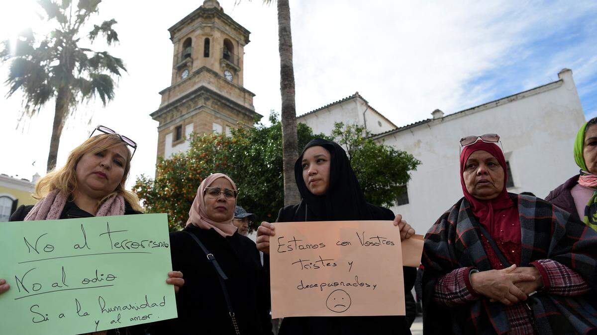 Stiller Protest gegen Terrorismus