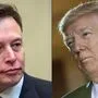 Elon Musk lässt abstimmen, ob Donald Trump (rechts) zukünftig wieder twittern darf