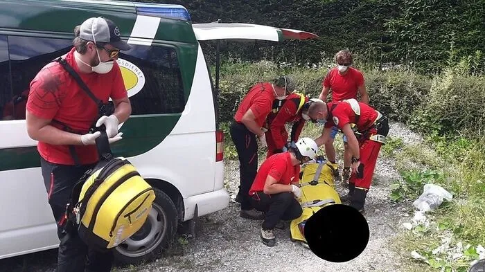 Bergretter im Einsatz