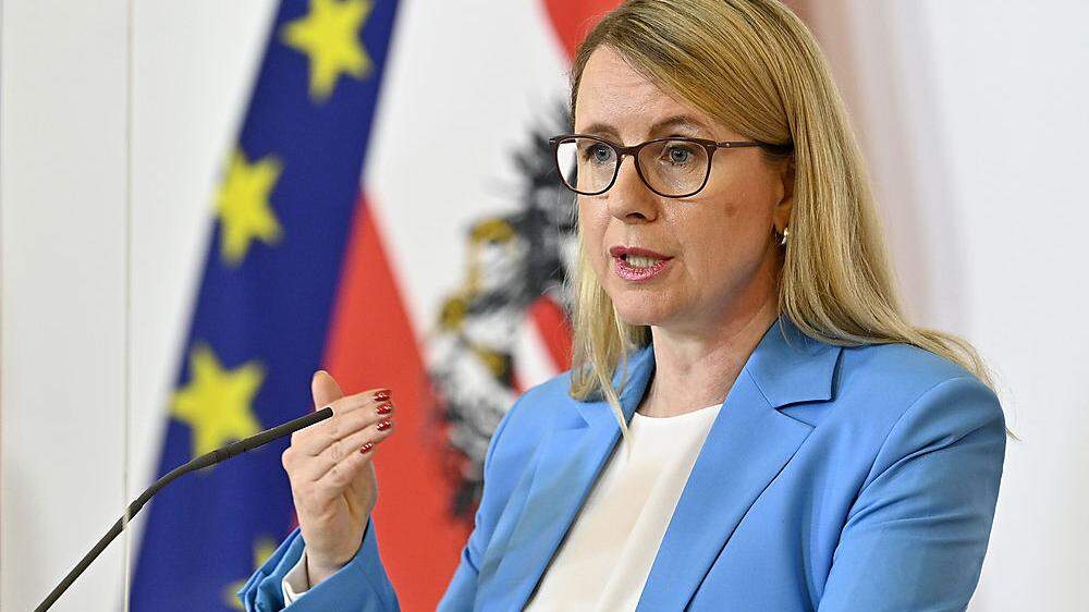 Wirtschaftsministerin Margarete Schramböck (ÖVP)