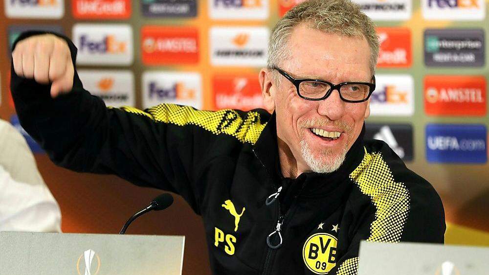 Dortmund-Trainer Peter Stöger