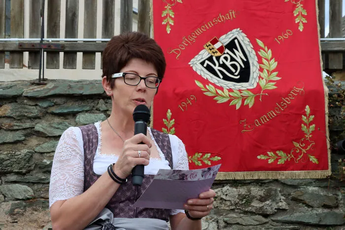 Das Gästesingen am Festgelände wurde von Josephine „Josi“ Sromberger moderiert.