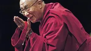 Der Dalai Lama bei einem Besuch in Amerika im Jahr 2005