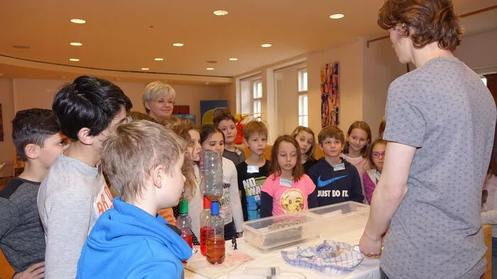 In den Räumen am Kirchplatz in Hartberg macht derzeit die interaktive Wanderausstellung "Klimaversum" Station.