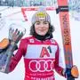 SEMMERING,AUSTRIA,27.DEC.25 - ALPINE SKIING - FIS World Cup, giant slalom, ladies. Image shows Julia Scheib (AUT). Keywords: trophy.
Photo: GEPA pictures/ Harald Steiner