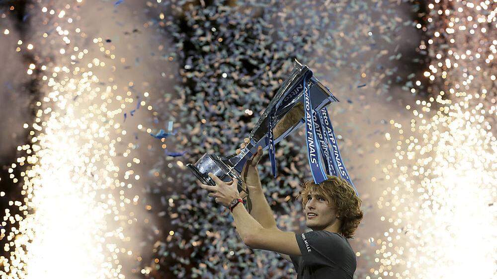 Alex Zverev gewann im November 2018 das letzte ATP-Finale in London
