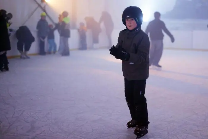Spaß für Groß und Klein bot die Eisdisco in Gleisdorf am vergangenen Freitag.