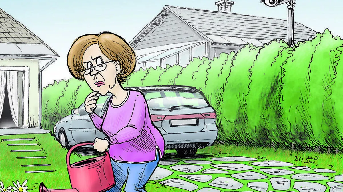 Es ist sehr unangenehm, wenn man sich überwacht fühlt!