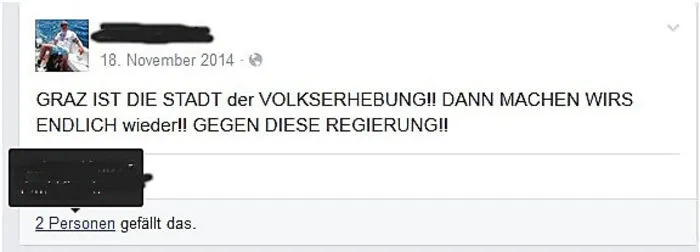 So hat der Veranstalter unter anderem für die Kundgebung mobilisiert