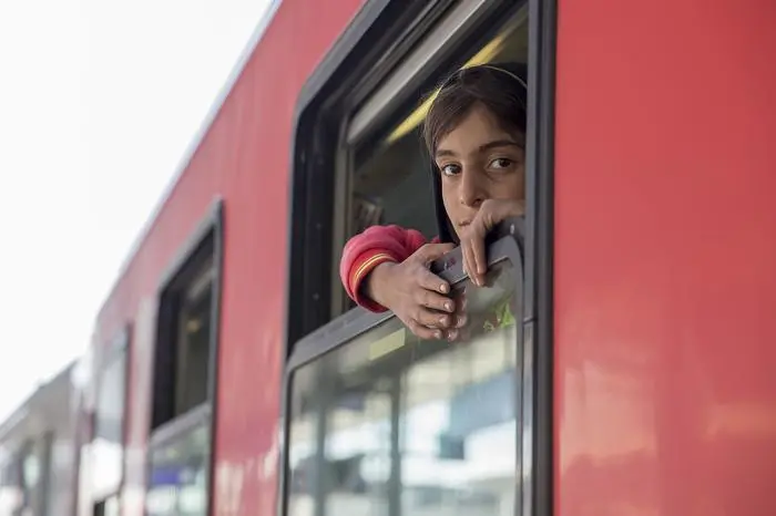 Vorwiegend Bangladeshi, Inder und Pakistani sind auf der Südroute mit der Bahn unterwegs 
