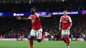 Bukayo Saka schoss Arsenal ins Endspiel