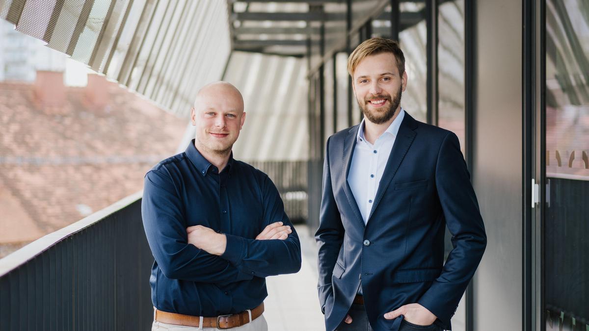 Hans-Jürgen Griesbacher und Benjamin Rath (beide 31 Jahre alt) sind die Gründer von Trever