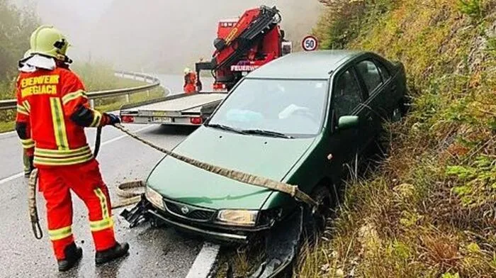 Das Fahrzeug musste geborgen werden
