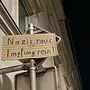 Eine der Botschaften an die heutigen Demonstranten