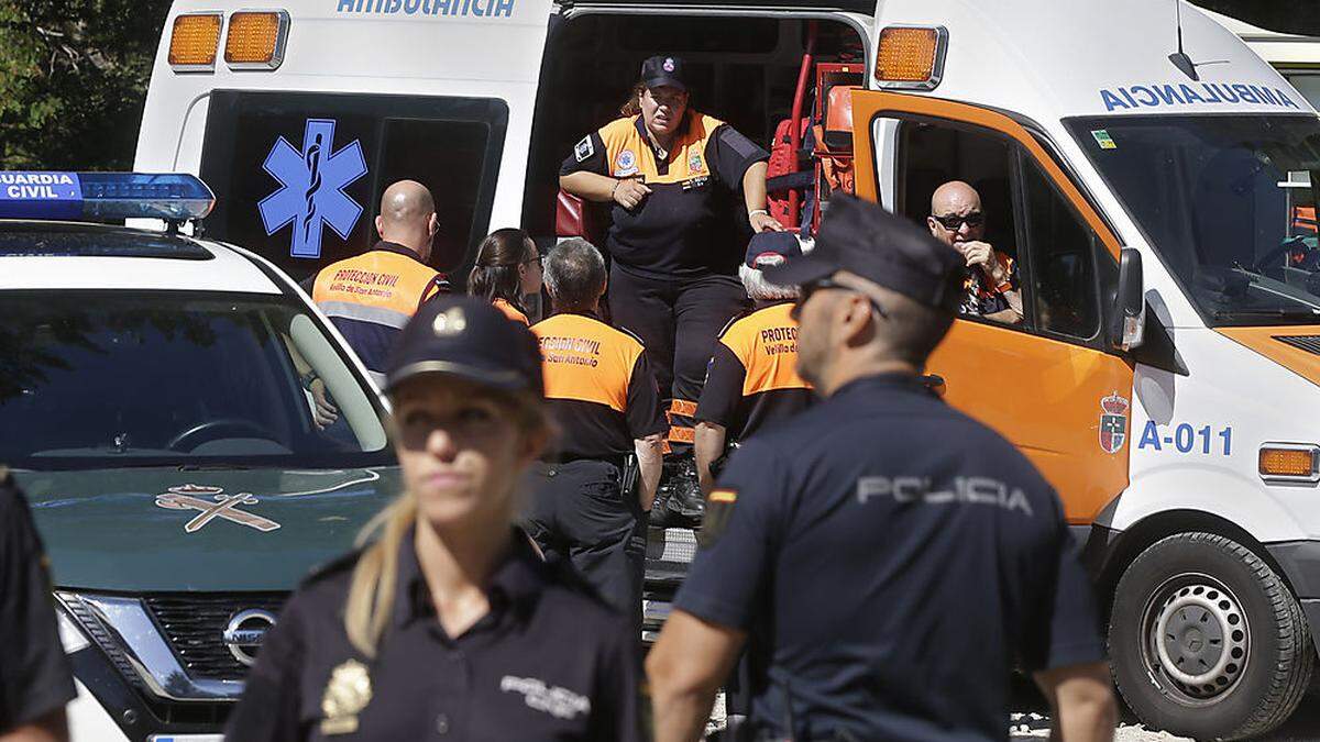 Zahlreiche Einsatzkräfte suchten nach Blanca Fernandez Ochoa