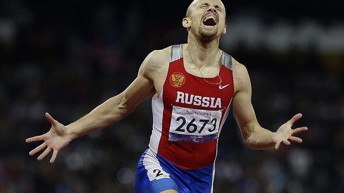 Alexey Labzin gewann Gold 2012 in London im 400-Meter-Lauf