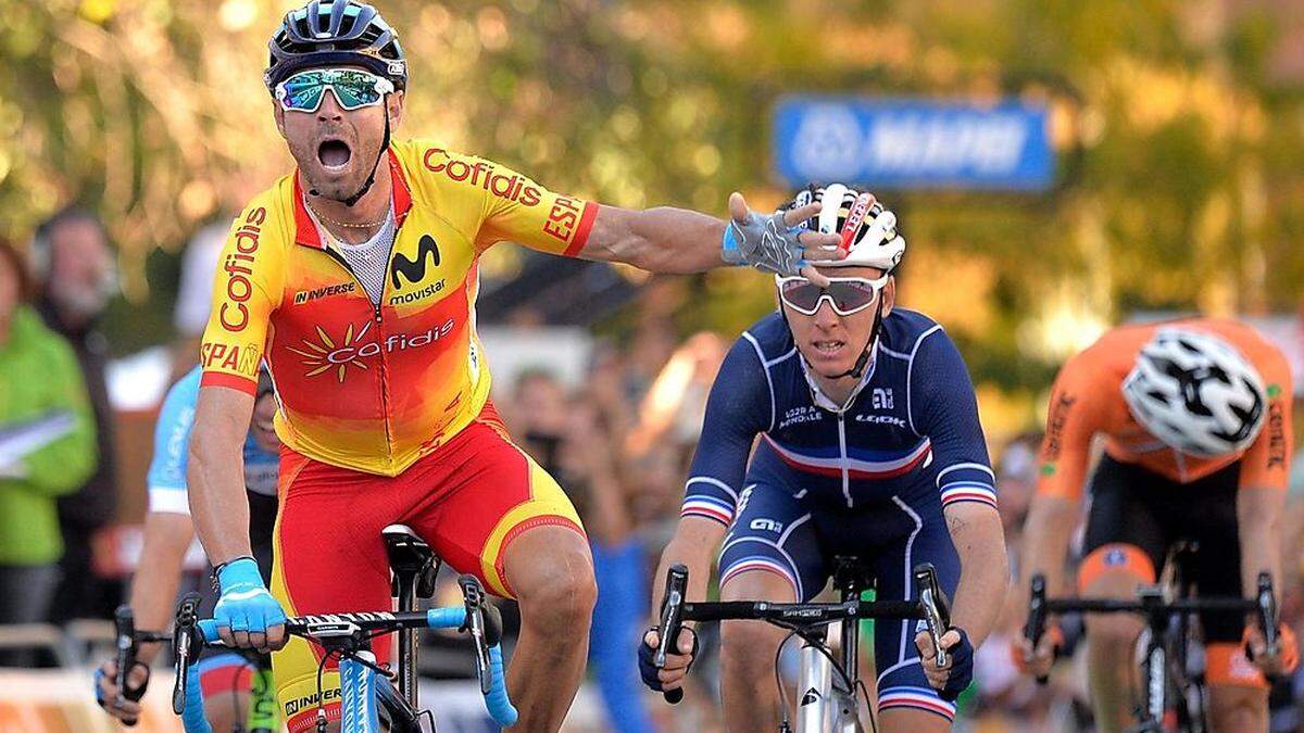  Alejandro Valverde siegte in Innsbruck und holte Gold bei der vielleicht härtesten WM aller Zeiten