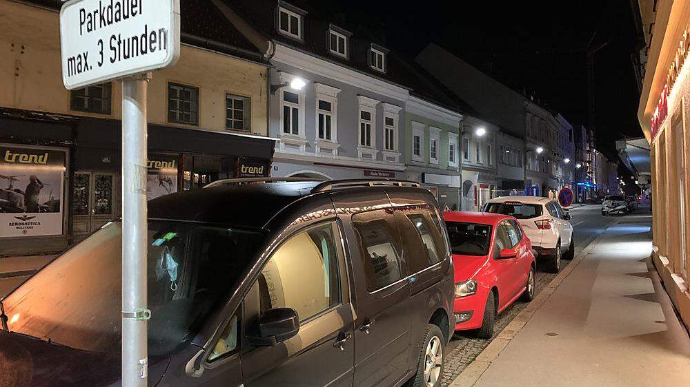 Die Innenstadt von Leoben war schon im Lockdown light vor allem in den Abendstunden wie leergefegt