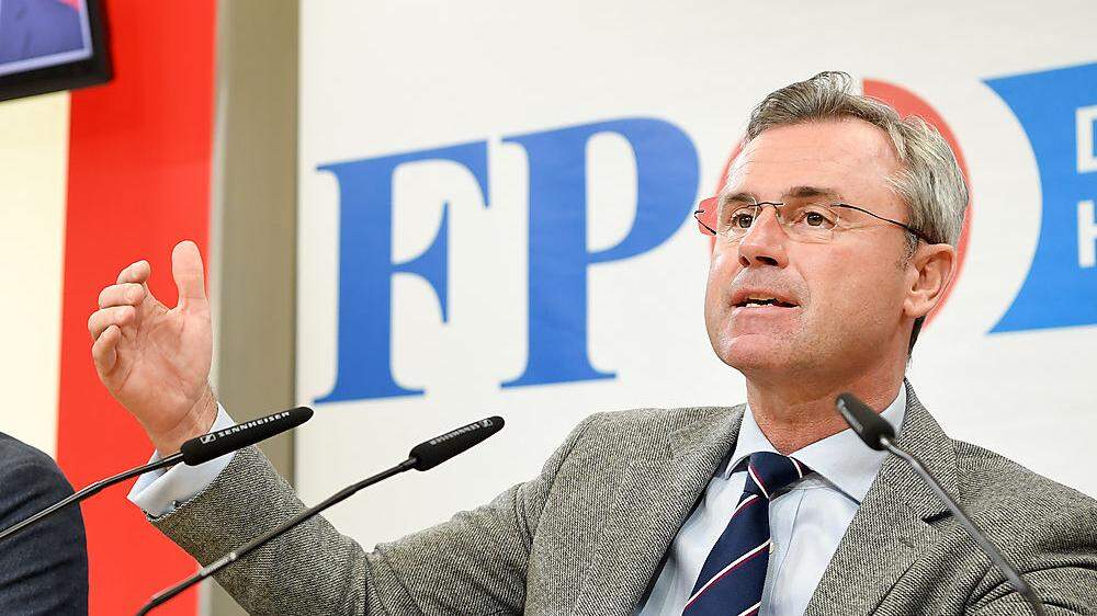 FPÖ Chef (und Burgenländer) Norbert Hofer kritisiert das Fehlen von Burgenländern in der Regierung.