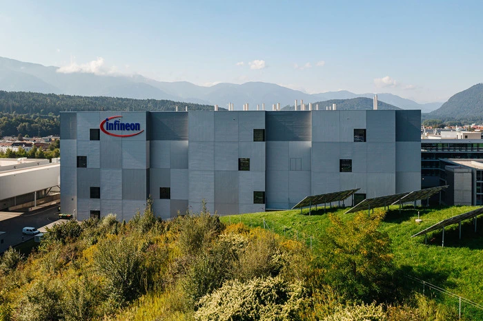 Das neue Infineon-Werk in Villach von außen