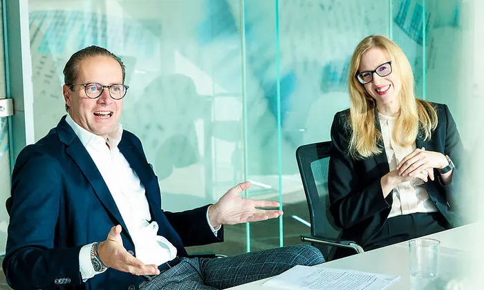 Werner Stein, Notar in Klagenfurt, und Katharina Haiden-Fill, Notariatssubstitutin in Klagenfurt