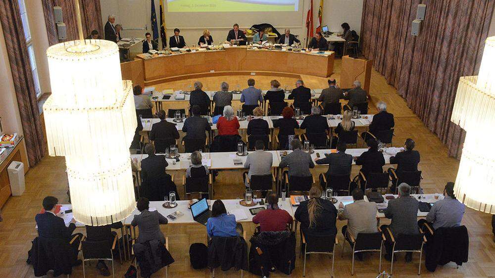 Gemeinderatssitzung in Villach